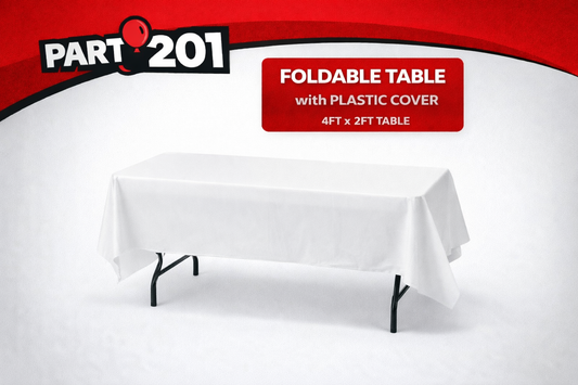Foldable Table with Cover Top